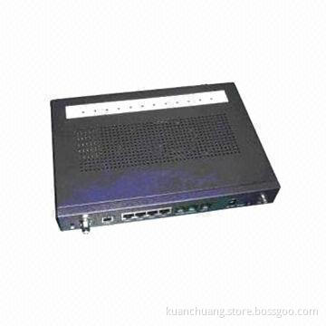 EPON ONU/ZXA10 F425 Optical Network Terminal, 4Ethernet + 2 Voice Ports + CATV/English Firmware, SIP